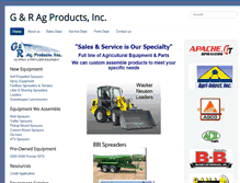 Tablet Screenshot of gandragproducts.com